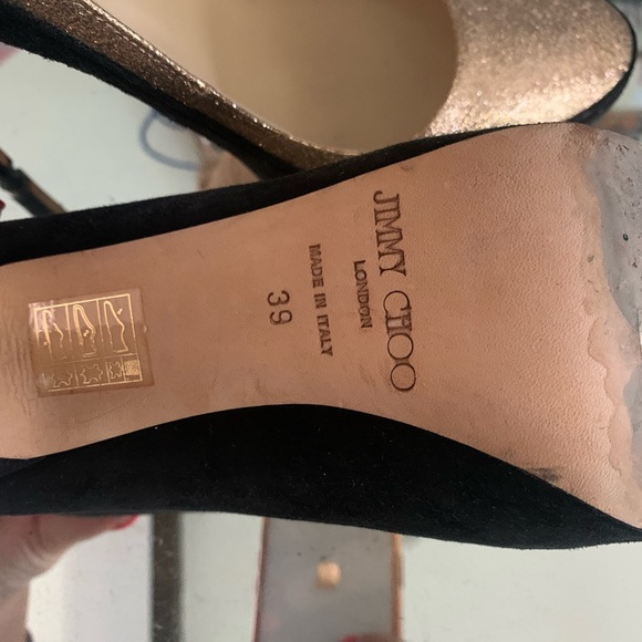 Sparkly Jimmy Choo party shoes ! - Picture 2 of 6